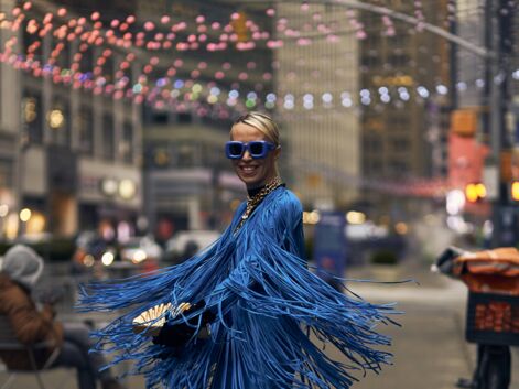 Street style : les plus beaux looks repérés à la fashion week automne-hiver 2023-2024 de New York