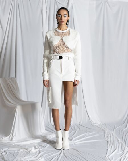 NEW YORK - BISHME CROMARTIE : défilé automne-hiver 24-25 - Harper's Bazaar