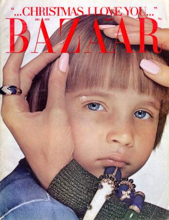 Couverture du Harper's Bazaar, décembre 1972