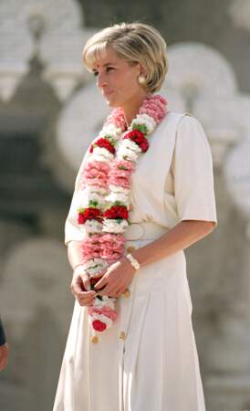 La princesse Diana avec sa montre Tank, de Cartier