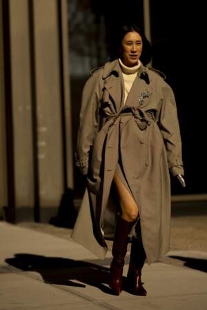 Le trench oversize