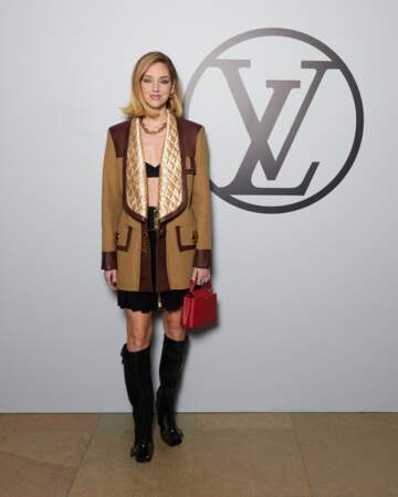 Chiara Ferragni au défilé Louis Vuitton prêt-à-porter automne-hiver 2023-2024 à Paris, le 6 mars. 