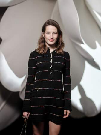 Rebecca Marder au défilé Chanel prêt-à-porter automne-hiver 2023-2024 à Paris, le 7 mars.