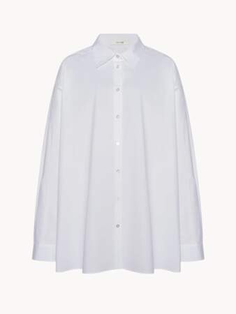 La chemise blanche oversize 