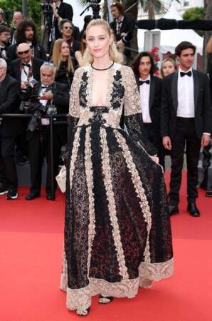 Beatrice Borromeo en robe longue Dior Haute Couture