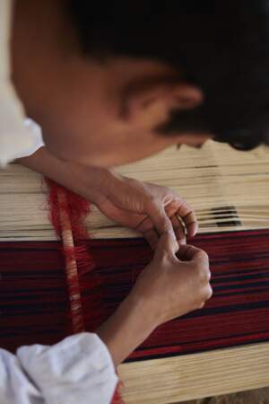 Des tisseurs mexicains à l'oeuvre pour la maison Dior