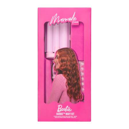 Une fer à onduler pour une chevelure de Barbie sirène 