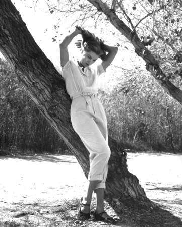 Grace Kelly en combinaison monochrome légère