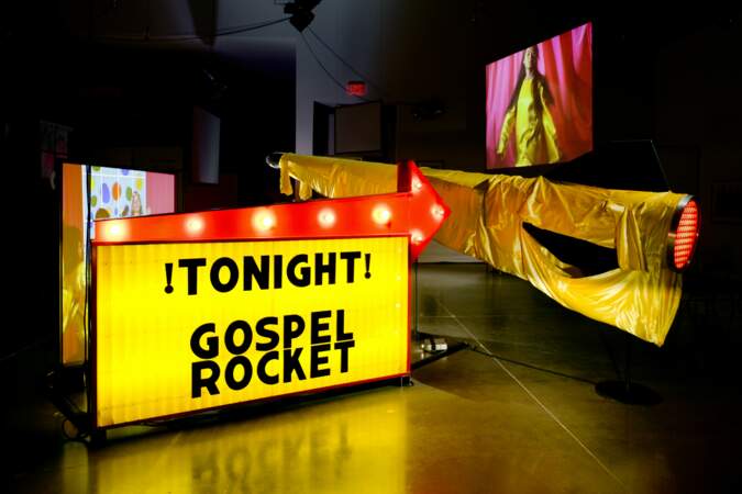 Mike Kelley, “Extracurricular Activity Projective Reconstruction #27” (Gospel Rocket)