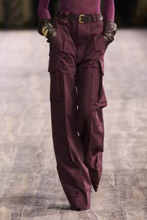 Le pantalon loose Cherry Red