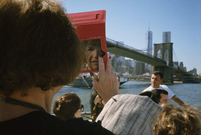 East River Ferry and Brooklyn Bridge, 2013