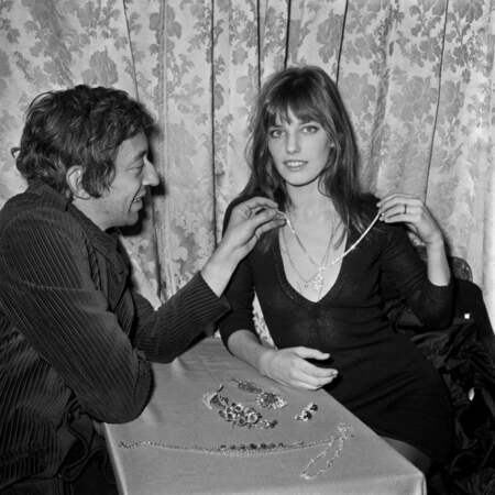 Serge Gainsbourg et Jane Birkin, en 1969