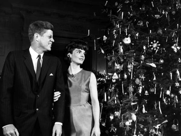 John et Jackie Kennedy, en 1962