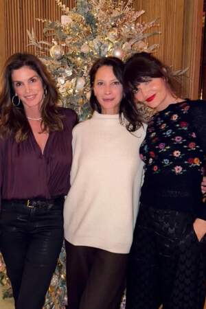 Le Noël de Cindy Crawford, Christy Turlington et Helena Christensen, entre amies