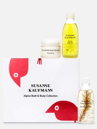Coffret Alpine Bath & Body Collection, Susanne Kaufmann, 60 €