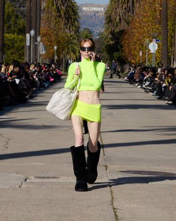 Le défilé Balenciaga Automne 2024 à Los Angeles, le 2 décembre 2023.