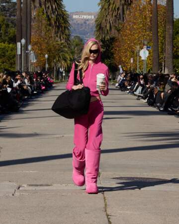 Le défilé Balenciaga Automne 2024 à Los Angeles, le 2 décembre 2023.