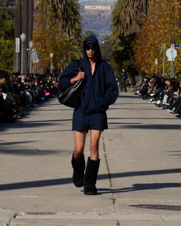 Le défilé Balenciaga Automne 2024 à Los Angeles, le 2 décembre 2023.