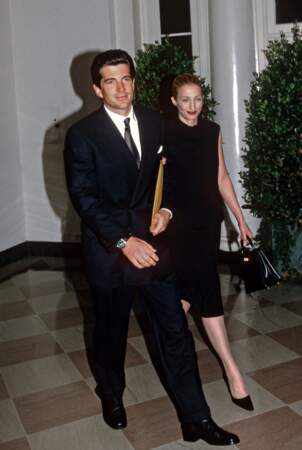 John Kennedy, Jr et Carolyn Bessette-Kennedy en 1998