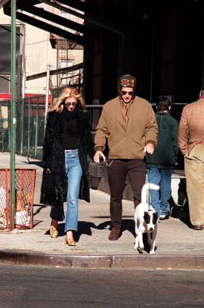 Carolyn Bessette-Kennedy et John F. Kennedy Jr en 1996