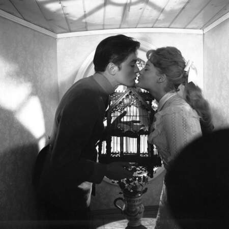 Alain Delon et Romy Schneider dans “Christine” (1958)