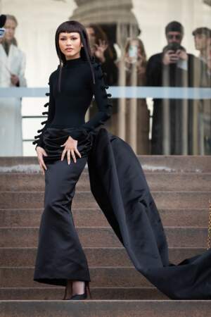 Zendaya au défilé Schiaparelli haute couture