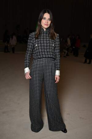Rebecca Marder au défilé Chanel haute couture printemps-été 2024