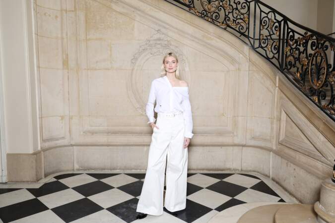 Elizabeth Debicki au défilé Christian Dior haute couture