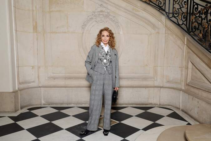 Marisa Berenson au défilé Christian Dior haute couture