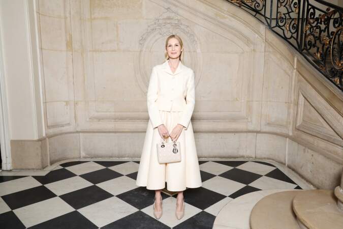 Kelly Rutherford au défilé Christian Dior haute couture