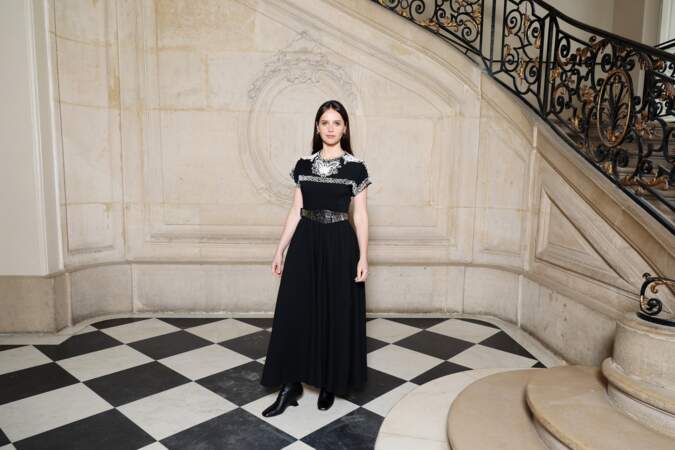 Felicity Jones au défilé Christian Dior haute couture
