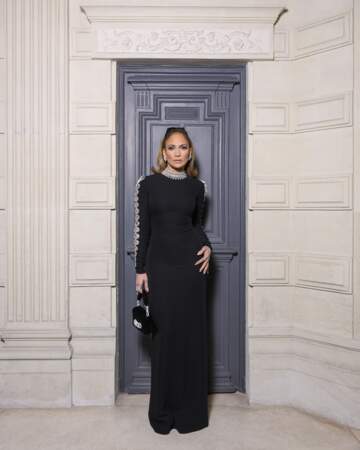 Jennifer Lopez au défilé Valentino haute couture