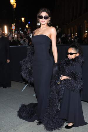Kylie Jenner et Stormi Webster au défilé Valentino haute couture