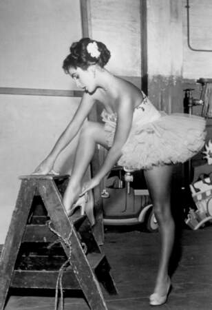 Elizabeth Taylor en ballerine