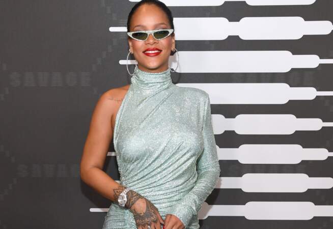 En 2017, Rihanna collaborait avec Chopard. Elle possède de nombreuses montres de la maison suisse dont cette Happy Sport 