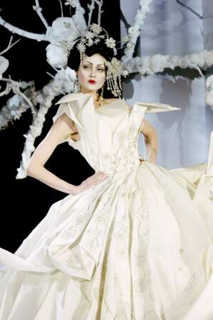 La robe origami Dior Haute Couture (2007)
