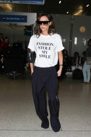 Victoria Beckham et son célèbre tee-shirt