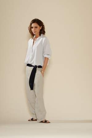 Victoria Beckham en ensemble loose