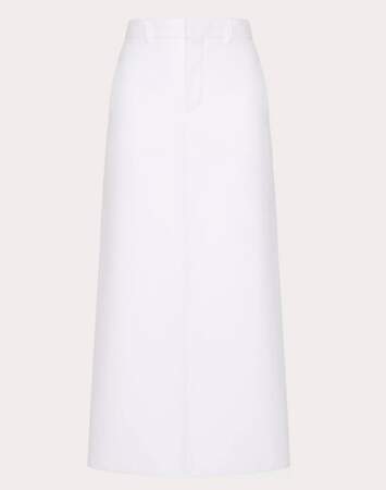 La jupe longue blanche de Valentino