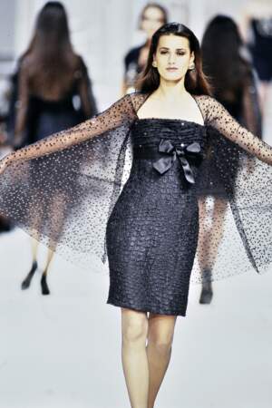 Yasmine Le Bon pour Dior, en 1989