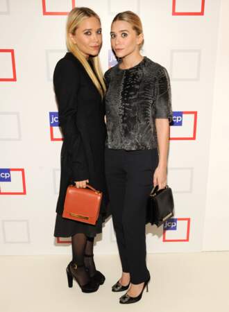Mary-Kate et Ashley Olsen en 2012
