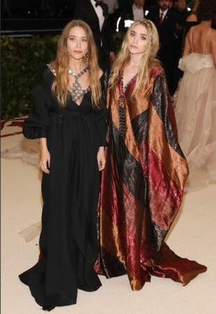 Mary-Kate Olsen et Ashley Olsen en 2018