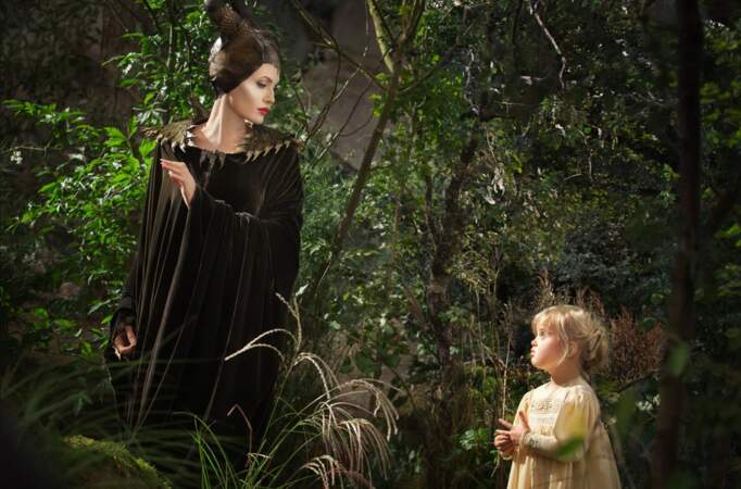 Angelina Jolie et Vivienne Jolie-Pitt dans “Maléfique” (2014)
